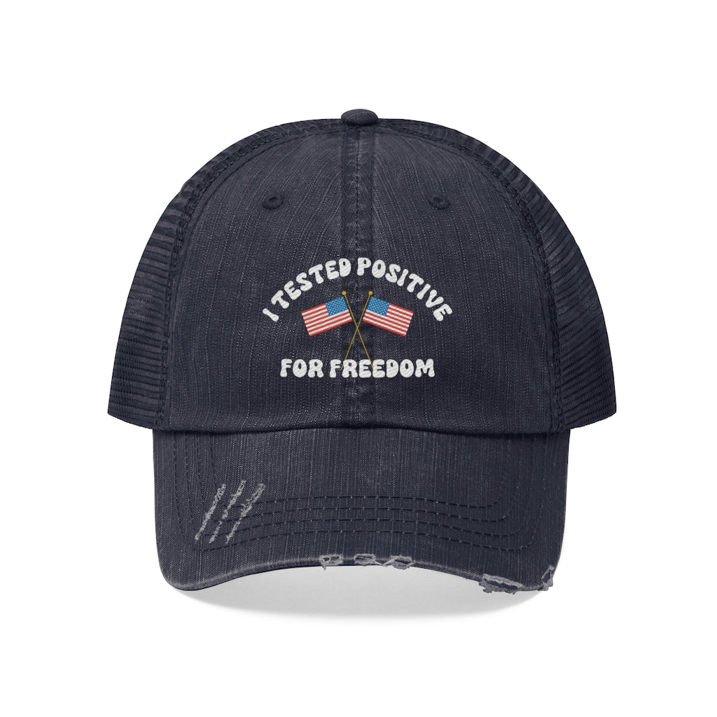 I tested positive for Freedom Flags Trucker Hat, America Hat, Political Patriot Cap,  Medical Freedom Protest Hat, Freedom Hat, Freedom Convoy