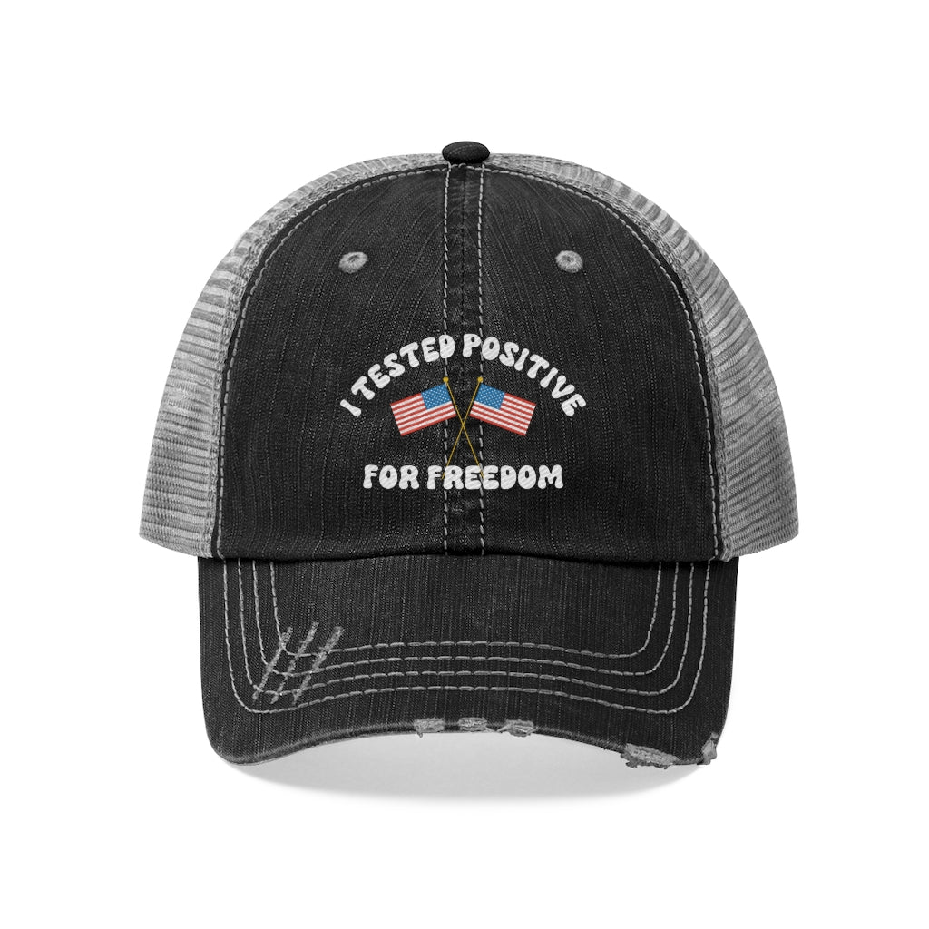 I tested positive for Freedom Flags Trucker Hat, America Hat, Political Patriot Cap,  Medical Freedom Protest Hat, Freedom Hat, Freedom Convoy