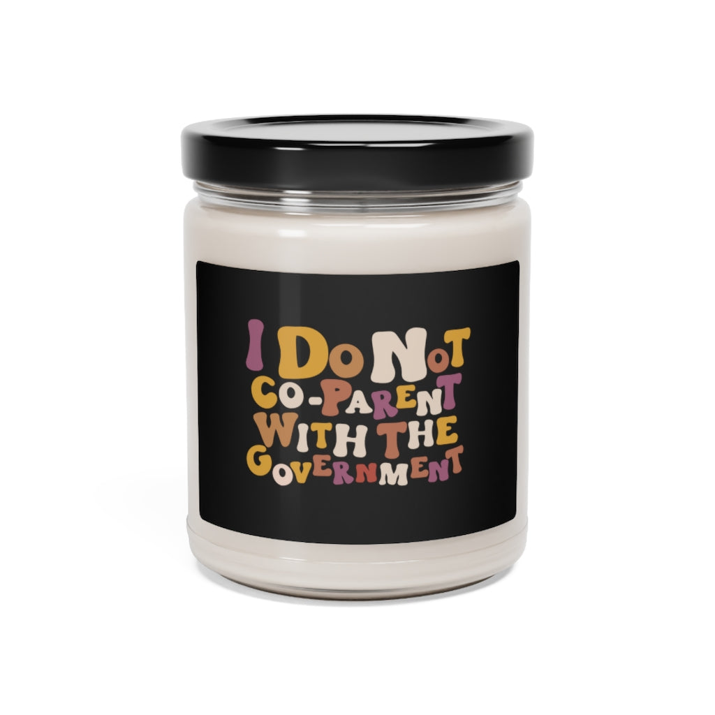 I do not Co-Parent with The Government Scented Soy Candle, 9oz