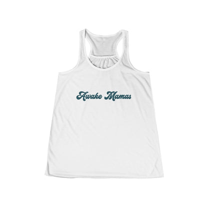 Awake Mamas Signature Racerback Tee | Women's Flowy Racerback Tank | Work Out Shirt | Free Thinking Mama | Medical Freedom Shirt | Informed Consent
