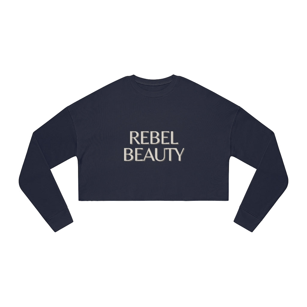 Rebel Beauty Cropped Sweatshirt