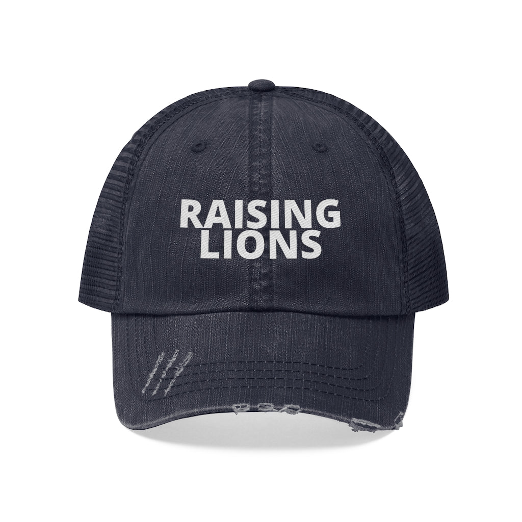 Raising Lions Trucker Hat, America Hat, Patriot Cap,  Protest Hat, Freedom Hat,  USA, Parenthood Hat