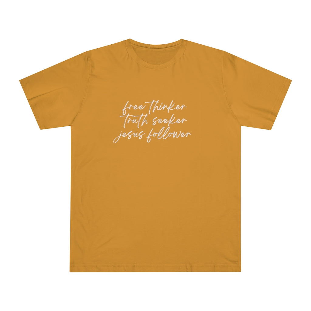 Free Thinker Men's Deluxe T-shirt