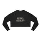 Rebel Beauty Cropped Sweatshirt