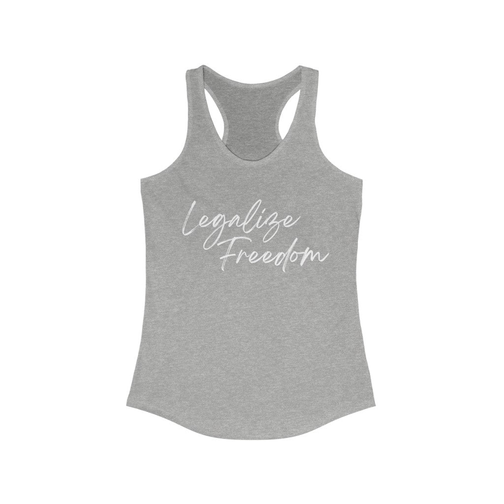 Legalize Freedom Racerback Tank