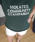 Violates Community Standards | Bold Print | Short Sleeve Tee | Medical Freedom | Facebook | Rebel | Censorship Sucks | Gift for Conseratives | Gift for Family  | Gift for friend