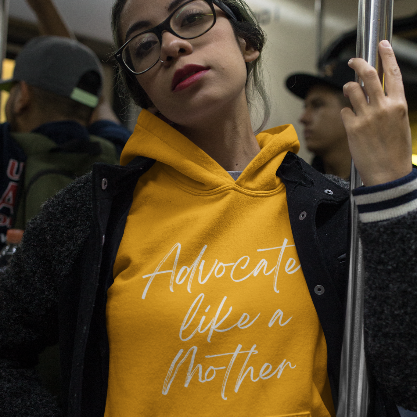 Advocate Like a Mother Classic Hoodie Heavy Blend™ Hooded Sweatshirt