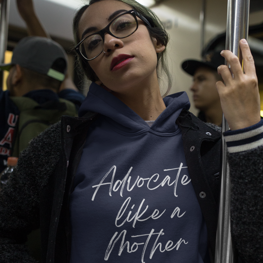 Advocate Like a Mother Classic Hoodie Heavy Blend™ Hooded Sweatshirt