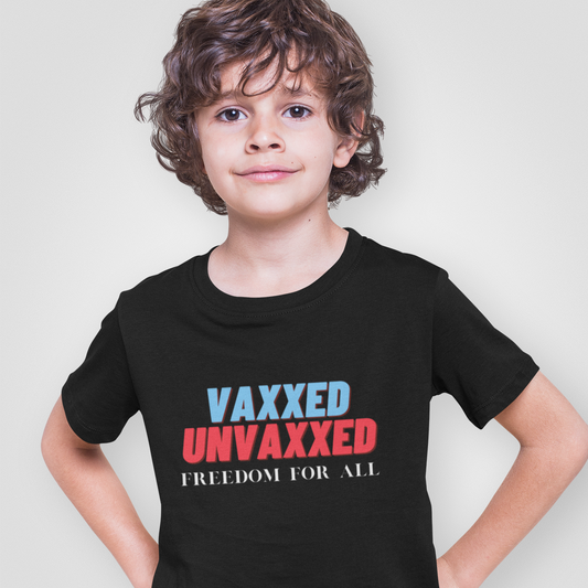 Vaxxed or Unvaxxed All have Rights Kid's Fine Jersey Tee
