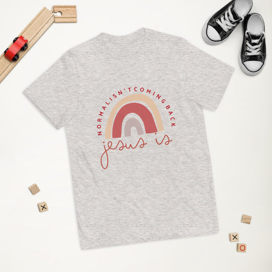 Normal Isn't Coming Back, Jesus Is Kids Relaxed Tee
