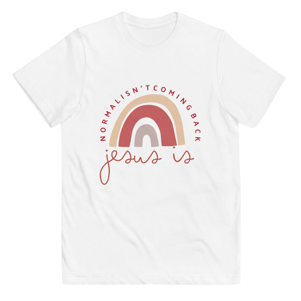 Normal Isn't Coming Back, Jesus Is Kids Relaxed Tee